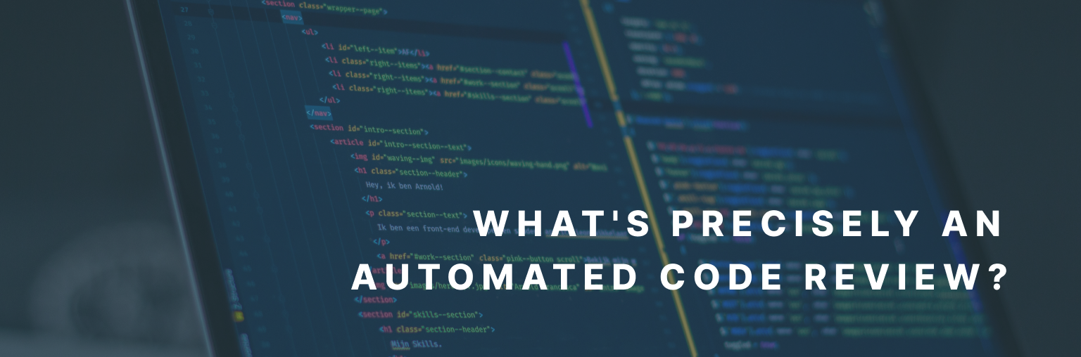 What's precisely an automated code review?