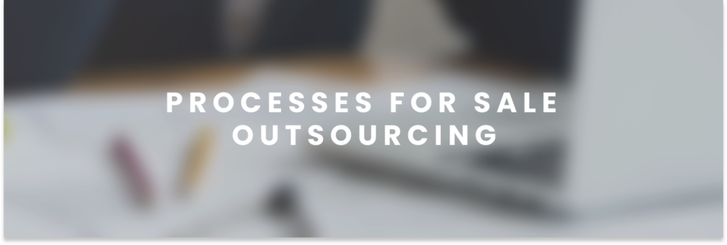Processes for Sale Outsourcing